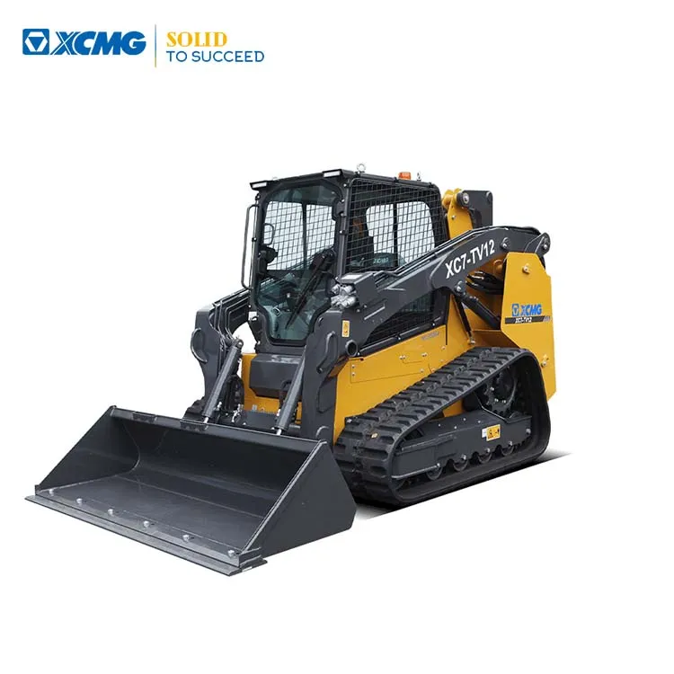 XCMG Official Xc7-TV12 Skid Steer Track Loader 1.36 Ton Small Skid Steer Loader for Sale